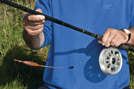 center pin reel tips